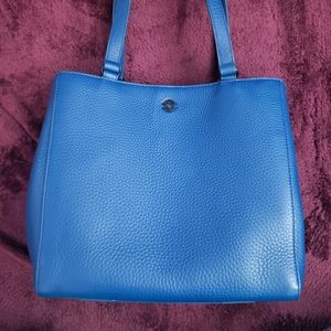 EUC Dagne Dover Bay Blue Small Allyn tote